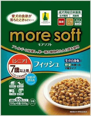 【送料390円3150円以上で送料無料】ADD.MATE(アドメイトNEWモアソフト)MORE SOFT フィッシュシニア600g