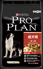 [正規品]【送料390円3150円以上で送料無料】ピュリナプロプラン成犬用（1歳以上）　チキン＆ライス　3kg