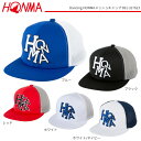 【即納】 本間ゴルフ キャップ ダンシングフラット半メッシュキャップ 691-317623 HONMA ホンマ ゴルフキャップ 帽子 ゴルフ用品