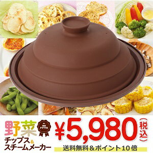 ★送料無料＆代引手数料無料★【野菜チップス&スチームメーカー　充実の79種類のレシピ付き♪…...:maple517:10019570