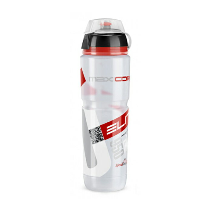 ELITE (エリート) MAXICORSA MTB CLEAR logo RED ボトル…...:mapsports-syuppin:10051407