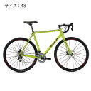 ロードバイク FUJI(フジ) 2016 CROSS 1.5 ライムグリーン サイズ48(160-168cm) 【アウトレット】