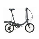 DAHON (ダホン) 2020モデル Nu Wave16 ニューウェーブ ガンメタル (142-193cm) 折畳自転車