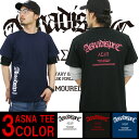 Tシャツ メンズ 半袖 ティーシャツ TEE アスナディスペック アスナ ASNADISPEC XL XXL 2XL 3L 黒 ブラック 白 ホワイト プリント 大きいサイズ B系 ブランド 人気 アメカジ ストリート系 ファッション おしゃれ かっこいい /3045/ asst2221