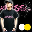 Tシャツ メンズ 半袖 ティーシャツ アスナディスペック アスナ ASNADISPEC XL XXL 2XL 3L 黒 ブラック 白 ホワイト プリント 大きいサイズ B系 ブランド 人気 アメカジ ストリート系 ファッション おしゃれ かっこいい /3045/ as-rem-1739