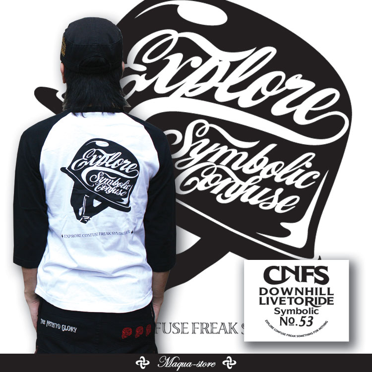 Tシャツ【CONFUSE/コンフューズ】アメカジ/ストリート/半袖Tシャツ【street-mens】cf-7st-2583