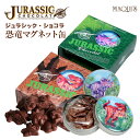 1/9以降のお届けとなります【恐竜】楽しむチョコ♪ジュラシックショコラ 恐竜マグネット缶(チョコレート)ミルクチョコレート【お子様に人気♪】おもしろチョコ かわいい キュート
