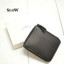 SLOW (スロウ) ラウンド ウォレット round wallet 【vegetal 】333S88J メンズ レディース 財布 ミニ 小さめ 二つ折り 本革 ブランド 日本製 送料無料