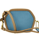 コーチ COACH ミニ バッグ ポーチ コインケース ミニ アウトレット 306b4pvx-zz パシフィック ブルー グラブタン レザー 金具アンティークゴールド 送料無料 ファッション 新生活応援