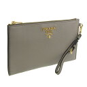 プラダ/PRADA ポーチ財布 クラッチバッグ グレー系 メンズ 1nh023vida-argi-zz アウトレット 楽天スーパーSALE