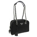 プラダ/PRADA ショルダーバッグ バッグ ナイロン ブラック レディース 1bb072teim-nero-zz アウトレット