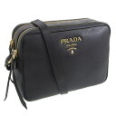 プラダ/PRADA ショルダーバッグ バッグ レザー ブラック レディース 1bh079viph-nero-zz アウトレット 楽天スーパーSALE