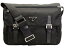 プラダ/PRADA 斜め掛けショルダーバッグ レディース ブラック 1bd671tess-nero アウトレット店買付 あす楽対応