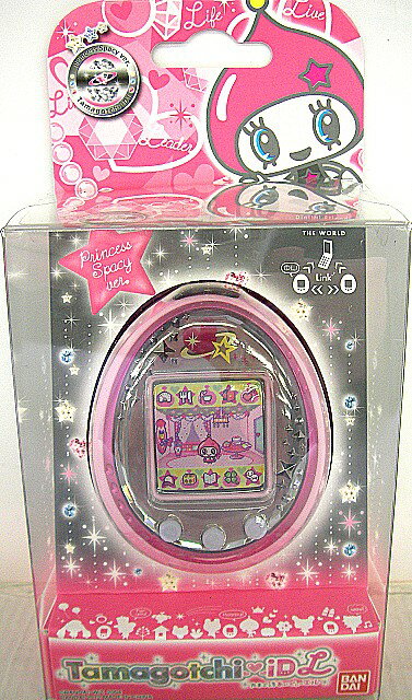 Tamagotchi　iD　L　Princess　Spacy　ver．　ピンクブラック iDL09　たまごっちあいでぃーエル　3月17日発売