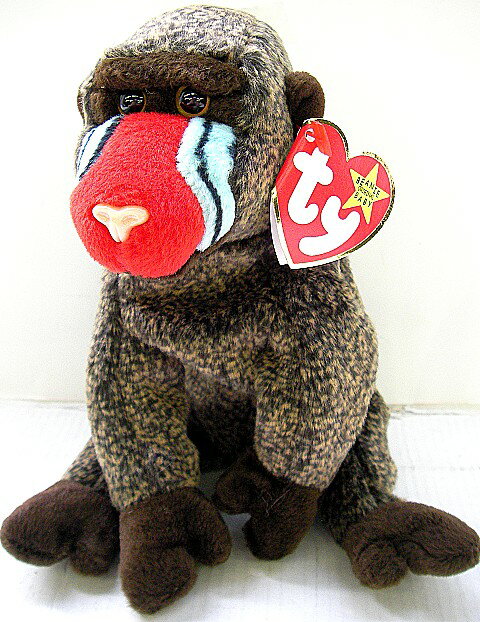 Beanie Babies ビーニーベイビーズ マントヒヒ Cheeks