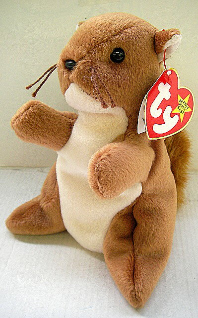 Beanie Babies ビーニーベイビーズ リス Nuts