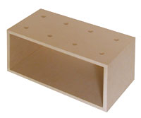 CD 収納ボックス セット03（CDラック CDボックス CDケース 収納ケース 収納ラック 収納棚 木製 収納BOX スタッキングボックス）[BLC-02×1]マルゲリータ