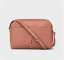 ポールスミス ショルダーバッグ インセットクロスオーバーストライプ ミニショルダー ピンク Paul Smith