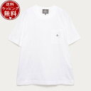ヴィヴィアンウエストウッド Vivienne Westwood Tシャツ ワンポイントORB リラックスポケットTシャツ ホワイト サイズ42