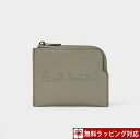 ポールスミス カードケース メンズ レシートストーリー ラムレザー グレー Paul Smith