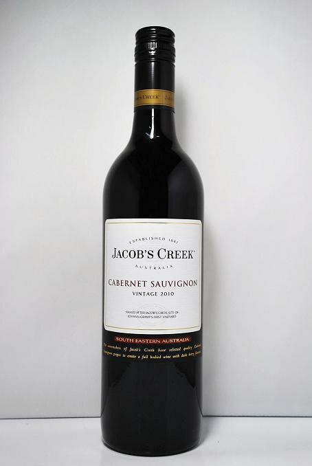 ジェイコブス・クリーク　カベルネ・ソーヴィニヨン [2010]Jacob's Creek Cabernet Sauvignon