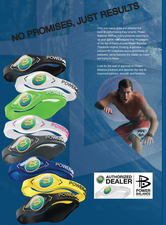 POWER BALANCE 最新版パワーバランスシリコンブレスレット（カラー14色）/パワーバランスリストバンド パワーバランス正規品