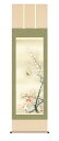 掛け軸/掛軸【春】紅白梅に鶯(園田 峰彩)【送料無料】【代引手数料無料】
