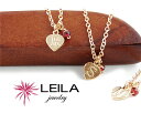 【ポイント2倍! 14日23:59迄】 LEILA JEWELRY レイラ ジュエリー Heart Initial Necklace ハート イニシャルネックレス 【leila】【leila jewelry】【メール便 】【イニシャル ネックレス】【イニシャル ネックレス ゴールド】