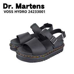 Dr.Martens <strong>ドクターマーチン</strong> VOSS HYDRO ヴォス 24233001 ストラップサンダル 靴 レディース 黒 ブラック シャークソール カジュアル 【mqe】