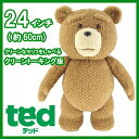 6月15日入荷予定 ted テッド ぬいぐるみ 実物大24インチ(60cm)「クリーントーキング版(通常版)」 映画 グッズ Teddy Bear テディベア 等身大/DVD/レンタル/ブルーレイ/販売/購入/通販/吹き替え/ビデオテッド ted ぬいぐるみ グッズ 映画 Teddy Bear テディベア かわいい しゃべる 喋る おしゃべり 等身大 くまさん 熊