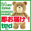 ゴールデンウィーク限定セール 電池交換可能 TED テッド ぬいぐるみ 24インチ60cm「R-レイテッド版」 等身大 トーキング 映画 グッズ Teddy Bear テディベア おしゃべり しゃべる 熊 くま 実物大4月26日〜5月7日まで　テッド テディベア かわいい プレゼント しゃべる 喋る オヤジ おしゃべり くまさん 熊 等身大