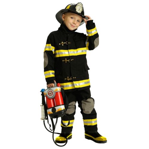 Fireman キッズ 子供用 Fire Fighterjr 消防士 ハロウィン コスチューム コスプレ 衣装 変装 仮装