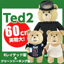 テッド ted ぬいぐるみ テッド2 TED2 24インチ 60cm Rレイテッド版 タンクトップ ユニフォーム ダイビング 実物大 トーキング 映画 グッズ テディベア くまのぬいぐるみ ホワイトデー バレンタインデー おしゃべり くま 誕生日 クリスマス 景品 プレゼント