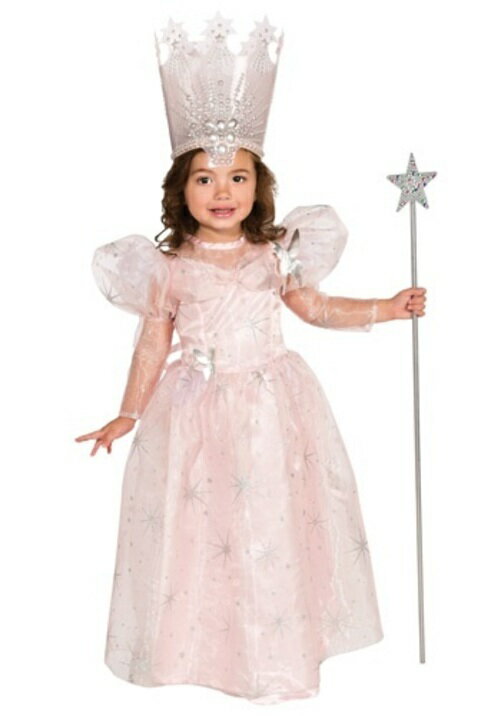 ハロウィン パーティ コスチューム GLINDA THE GOOD 魔女 子供用 衣装 ドレス ワンピース ディズニーランド 衣装 学園祭 文化祭 コスプレ 変装 仮装:Mars shop