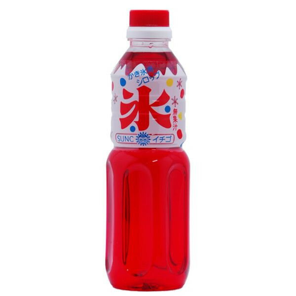 サンク　かき氷シロップ　いちご500ml