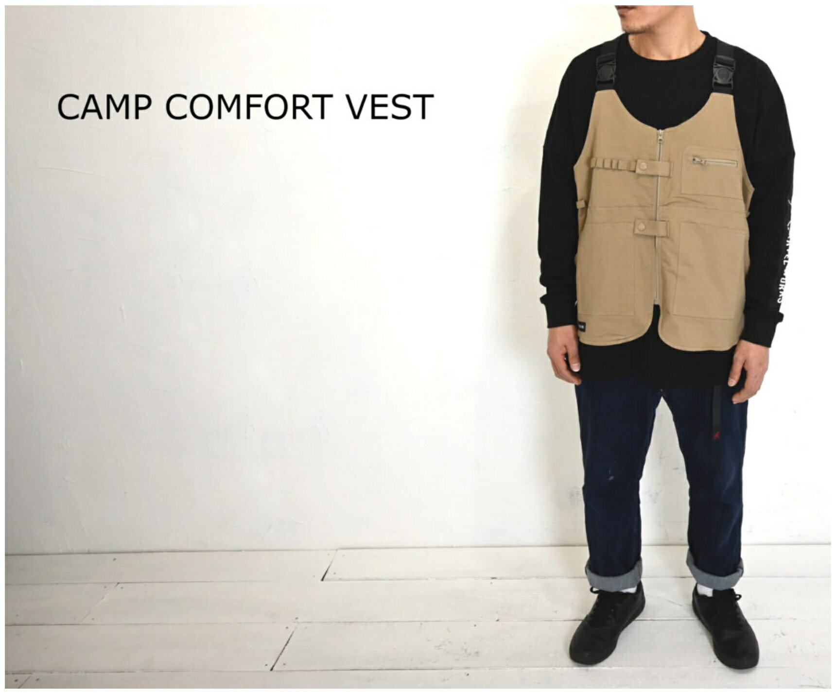 ラーテルワークス Camp comfort vest