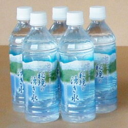 秘境の湧き水（500mlペットボトル24本入り）【送料無料】秘境が育んだきれいで安全な天然水美味しいお水で健康に！