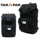 【YAKPAK】ヤックパック ダブル フラップ バックパック リュックサック リュック メンズ レディース 男女兼用 大容量 かわいい おしゃれ カジュアル シンプル 通勤 通学 a4 無地 鞄 かばん カバン プレゼント ギフト マルカワ