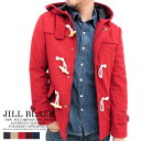 ダッフルコート メルトンダッフルコート 【冬服 メンズ アウター Men's 冬物 ショート丈 学生 アウター フード パーカー 通学 防寒 あったか 赤 ベージュ プレゼント 送料無