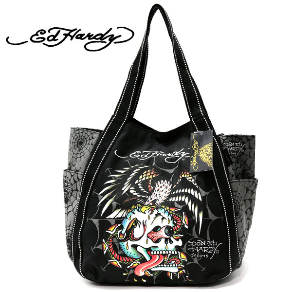 【トートバッグ】トートバッグ レディース 【Ed Hardy/エドハーディー】トートバッグ…...:marukawa7:10009741