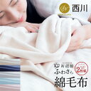 ★2枚組⇒1枚/4,080円★西川 新疆綿 ふわさら綿毛布 シングル