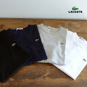 LACOSTE 半袖クルーネックTシャツ■TH622E【メンズ トップス 半袖 ラコステ 】■1000799