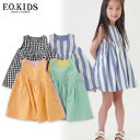 【50%OFF】F.O.KIDS 前後切り替えワンピース ■R317057【キッズ&ベビー トップス ワンピ チュニック 女の子 エフオーキッズ 】■4016524【5400円以上で送料無料】【17ns-t】【SALEsaleセールバーゲン】【17s20】
