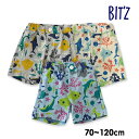 【40%OFF】【メール便可】ビッツ お魚柄ハーフパンツ B...