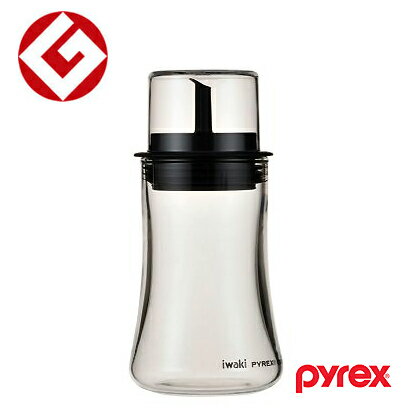 ★驚きの大特価!!!!!★IWAKI　フタ付き醤油差し（S)※ブランド表記が[PYREX]→[iwaki]変更となりましたイワキ/パイレックス/iwaki/PYREX/PYLEX/醤油差し/しょうゆ入れ/びん/ビン/醤油瓶/耐熱ガラス/保存/容器/収納/保管/冷蔵庫/円形/丸型/食材/長期間