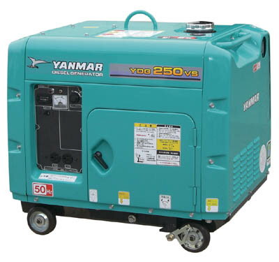 ヤンマー　空冷ディーゼル発電機【YDG500VS5E】 販売単位：1台(入り数：-)JAN…...:marunishi-online:10202226