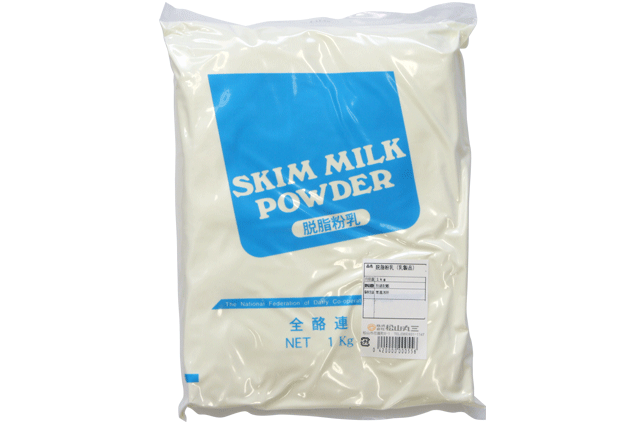 【全国酪農業協同組合連合】脱脂粉乳（スキムミルク）　1kg