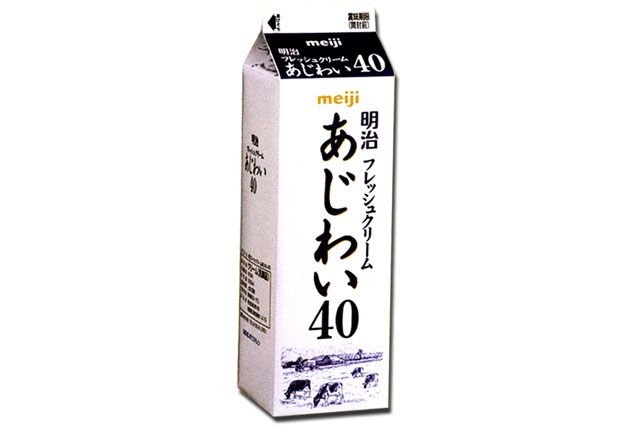 【C】【N】明治フレッシュクリームあじわい40クール便扱い商品【生クリーム】※8/8より￥1743に価格改正