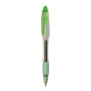 ショッピングボールペン エスコ 0.5mm 水性ボールペン(イエローグリーン)(品番_EA765MG-566)