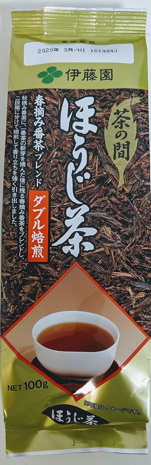 伊藤園 茶の間 ほうじ茶 100g×20個